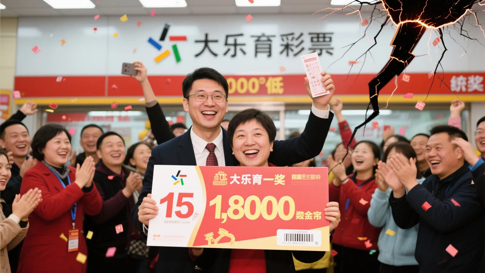 小伙仅花15元喜中大乐透1800万：自嘲前世拯救地球