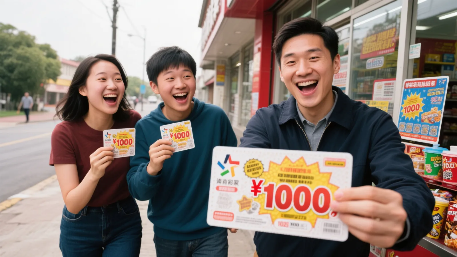 三姐弟随手一刮，竟中体彩10万大奖：惊喜从天而降