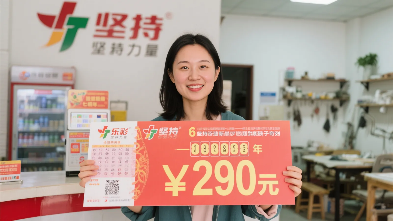 女子坚持6年守号终获七乐彩29万，创办工作坊实现多年梦想