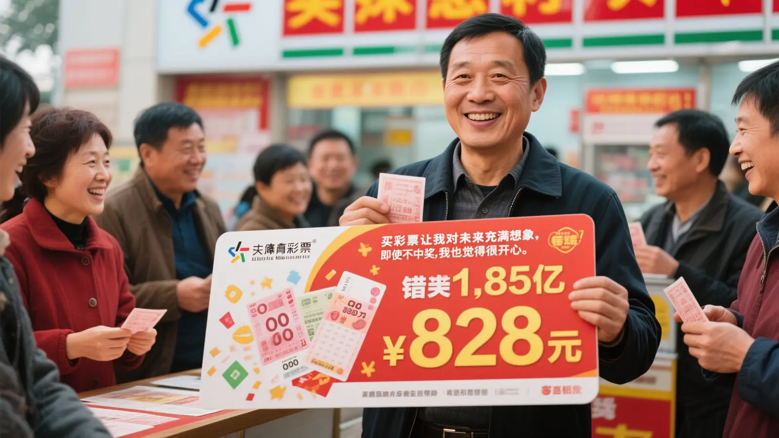 资深彩民错失1.85亿大奖仍获828万 期待未来更美好