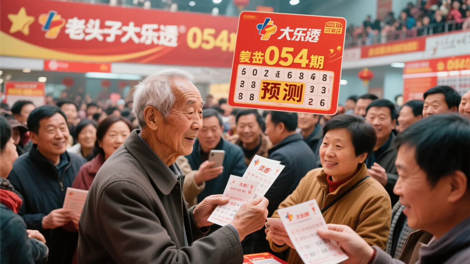 老彩民大乐透054期，冷静分析更重要。