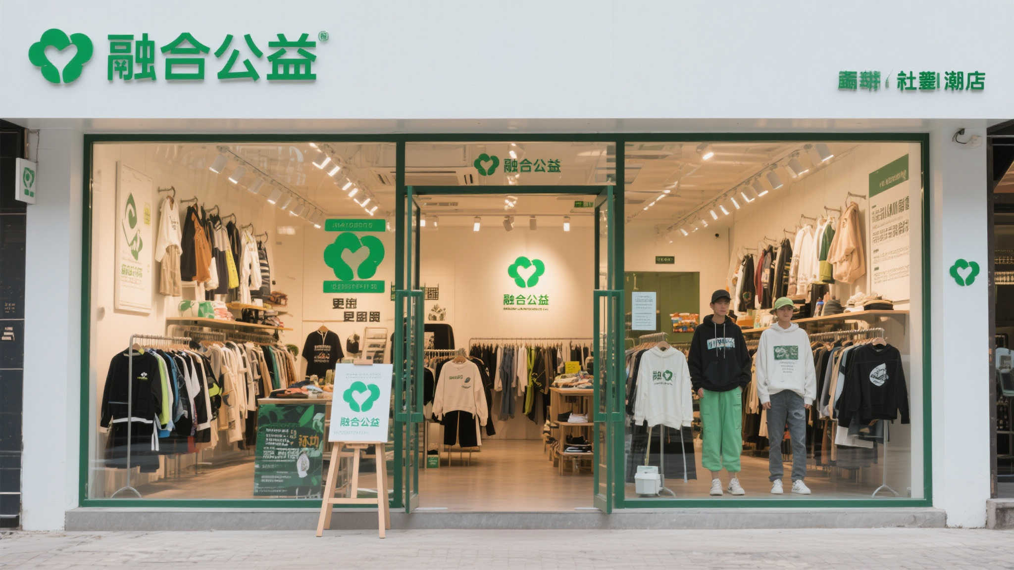 福潮店引领创业新风尚，掀起公益时尚新热潮