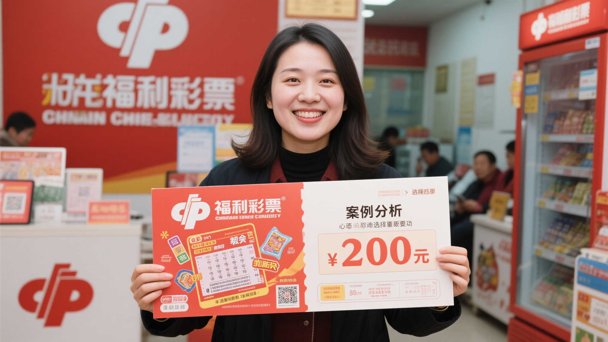 资深女彩民喜中福彩百万大奖 幸运站点去年已揽80万